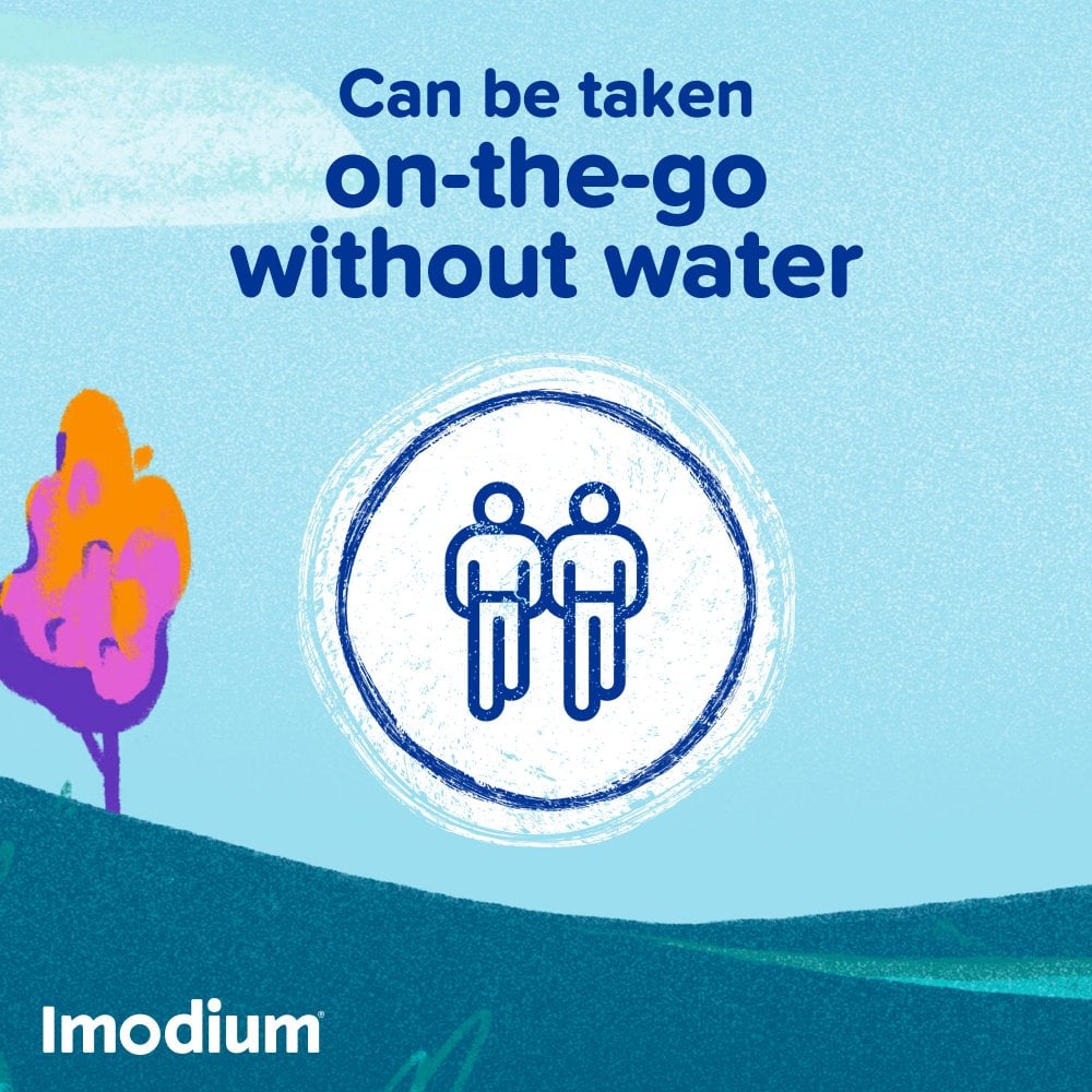 Imodium Dual Action Relief - 6 Tablets