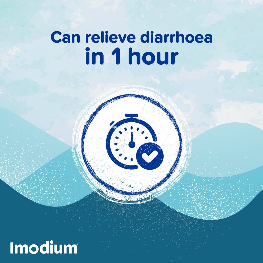 Imodium Dual Action Relief - 6 Tablets