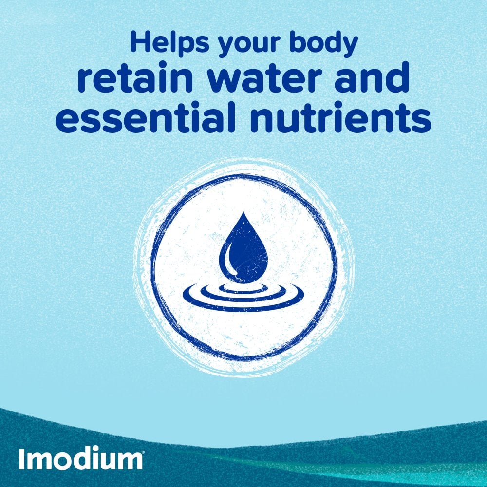 Imodium Dual Action Relief - 6 Tablets