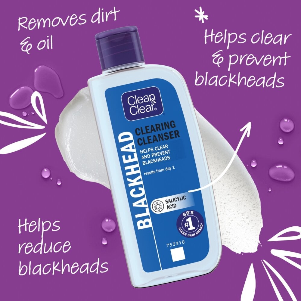 Clean & Clear Blackhead Clearing Cleanser - 200ml