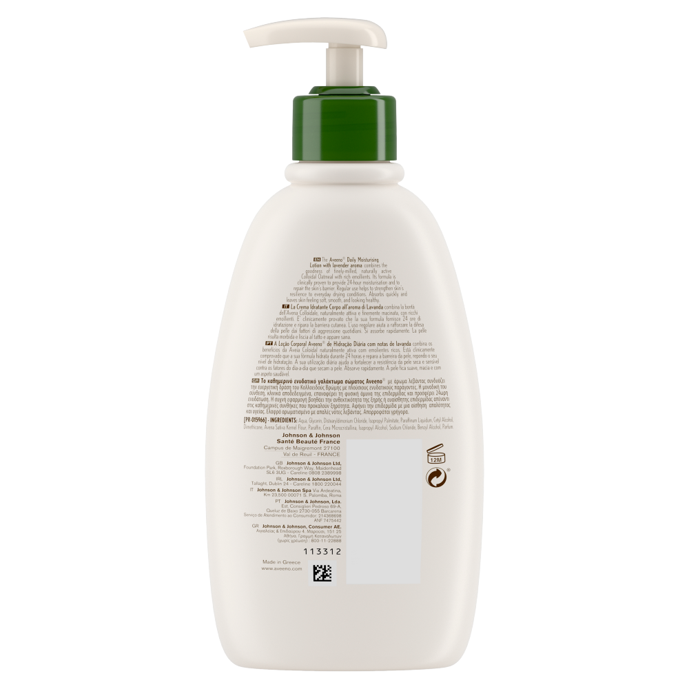 Aveeno Daily Moisturising Body Lotion With Lavender Aroma - 300ml