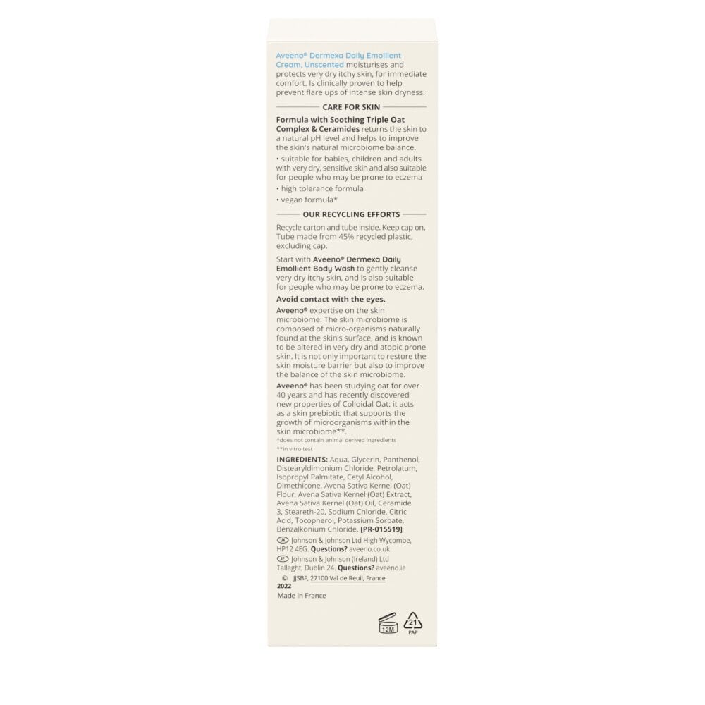 Aveeno Dermexa Daily Emollient Cream - 200ml