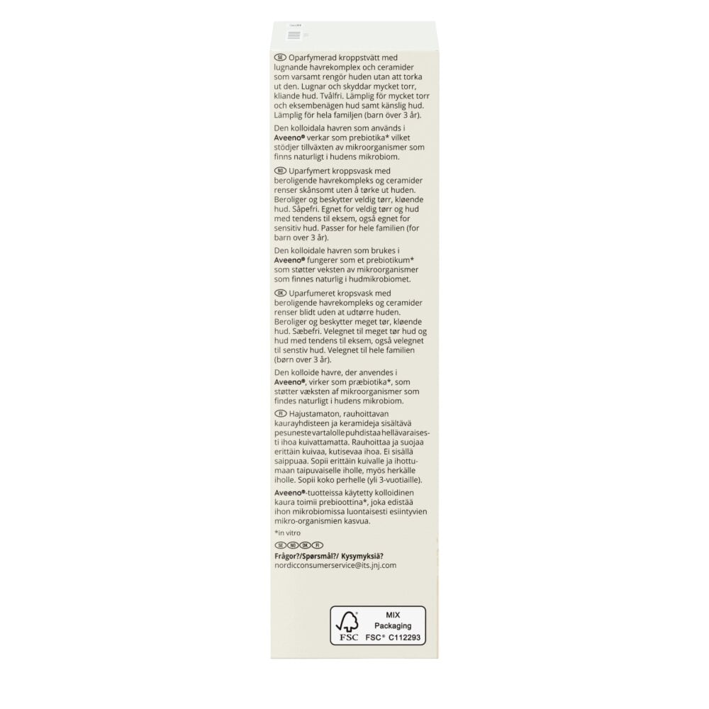 Aveeno Dermexa Daily Emollient Body Wash - 300ml