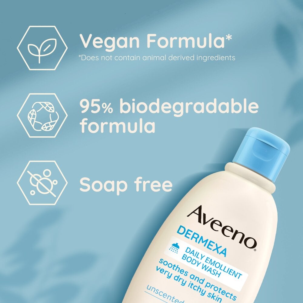 Aveeno Dermexa Daily Emollient Body Wash - 300ml