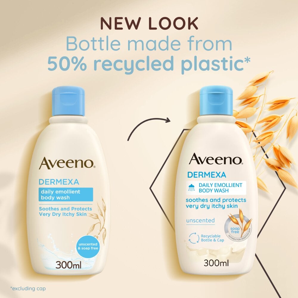 Aveeno Dermexa Daily Emollient Body Wash - 300ml