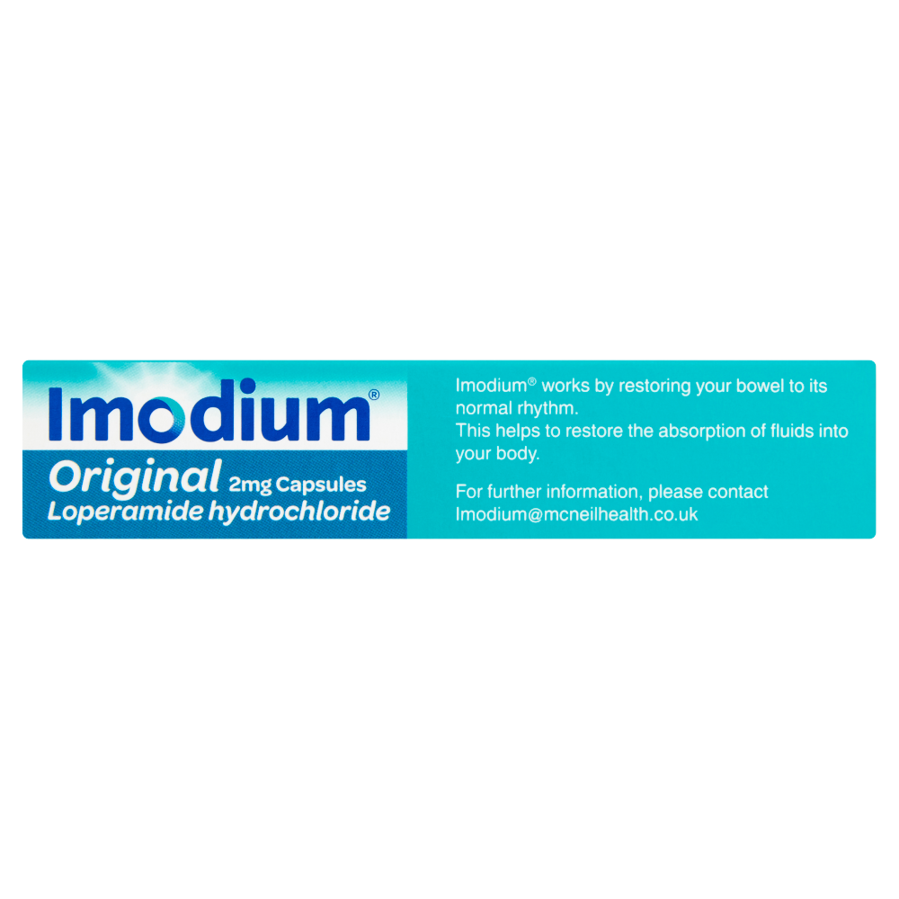 Imodium Original 2mg - 12 Capsules