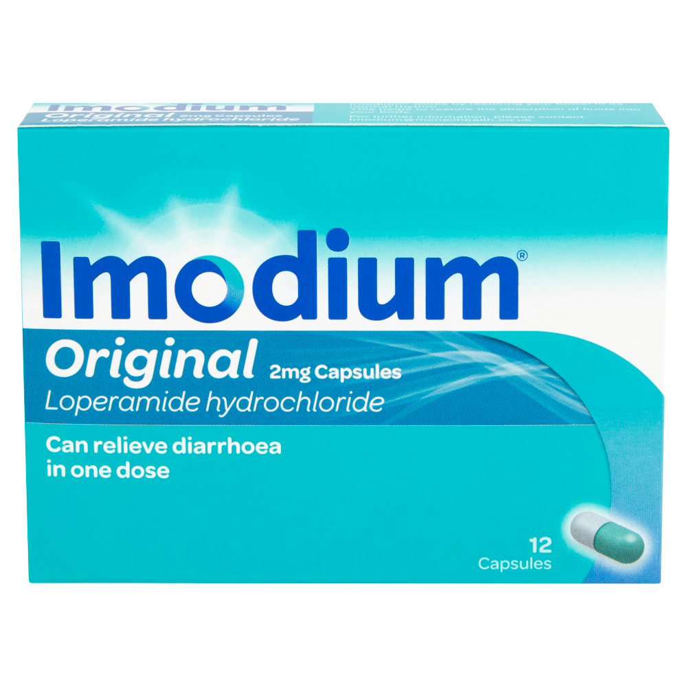 Imodium Original 2mg - 12 Capsules