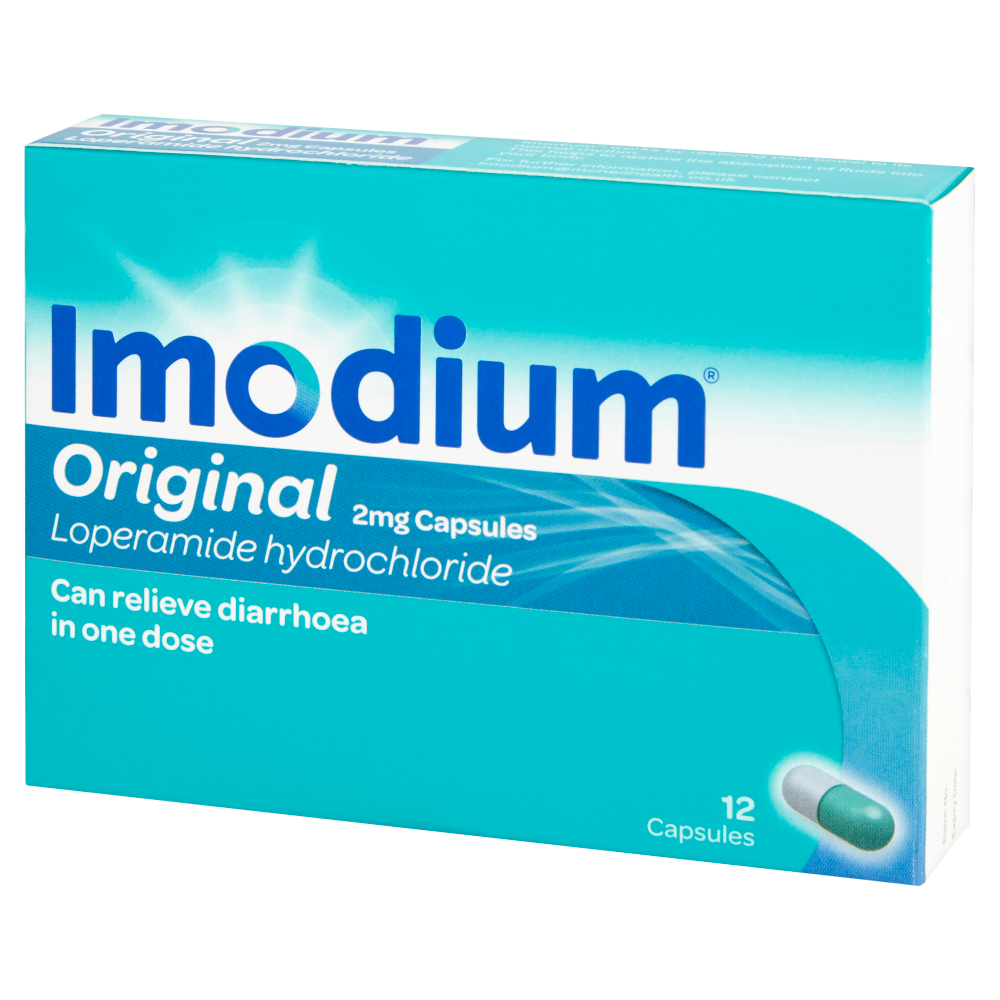 Imodium Original 2mg - 12 Capsules