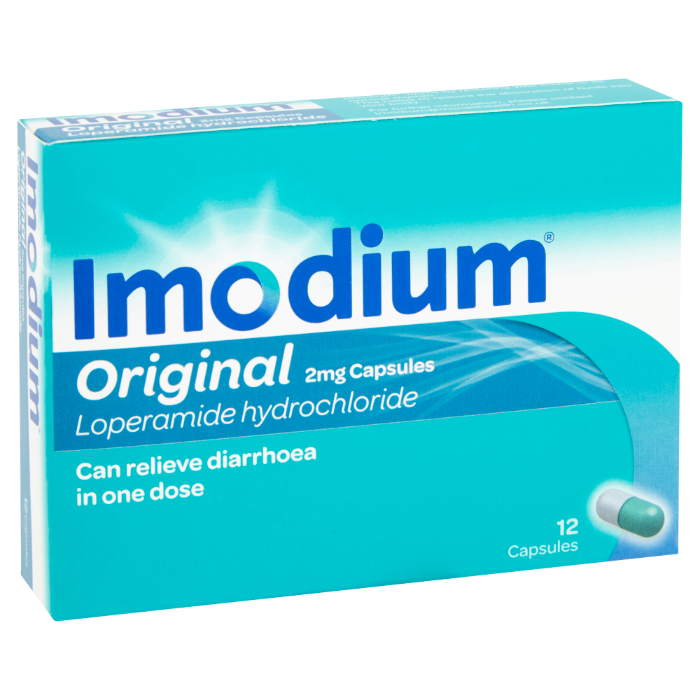 Imodium Original 2mg - 12 Capsules