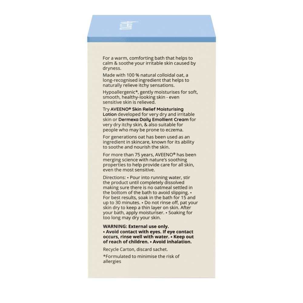 Aveeno Dermexa Soothing Oat Bath Soak Sachets - 42g - 8 Sachets