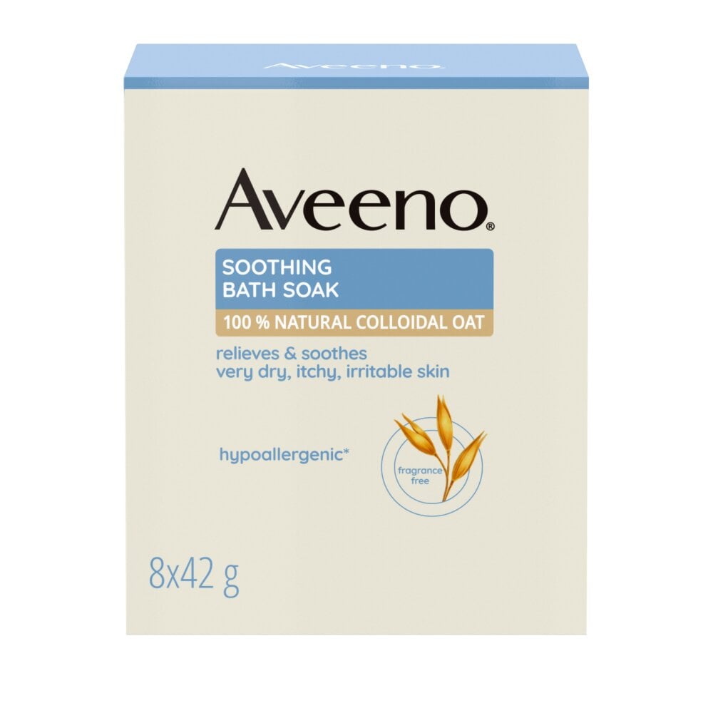 Aveeno Dermexa Soothing Oat Bath Soak Sachets - 42g - 8 Sachets
