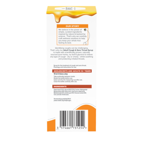 Zarbee's Adult Cough & Sore Throat Syrup - 150ml
