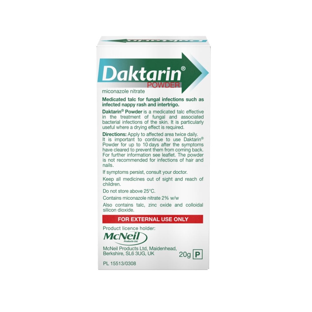 Daktarin (Miconazole) Powder - 20g