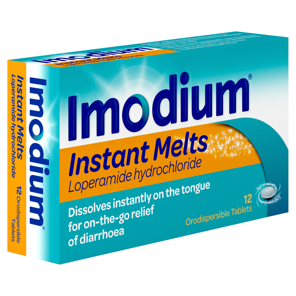Imodium Instants Melts - 12 Tablets