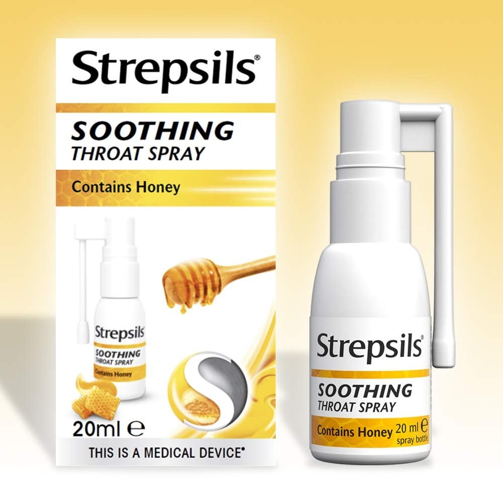 Strepsils Soothing Throat Spray Honey - 20ml