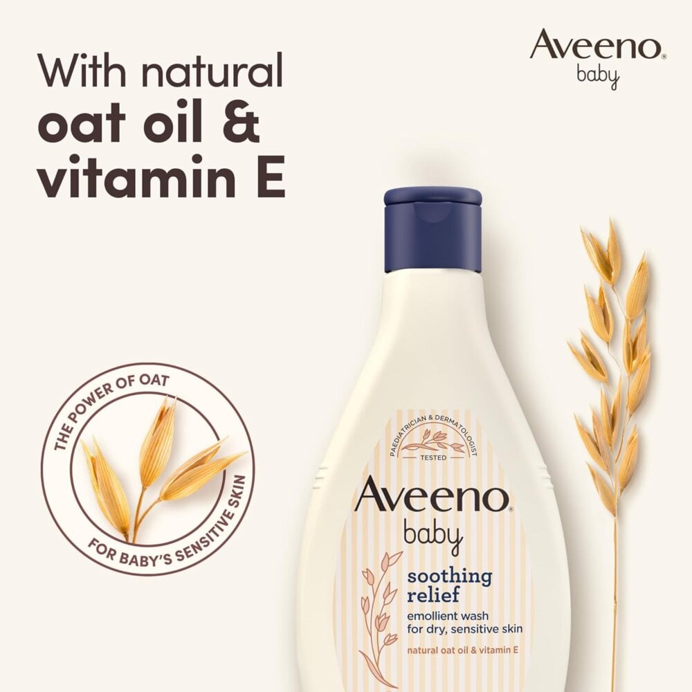 Aveeno Baby Soothing Relief Emollient Wash - 250ml