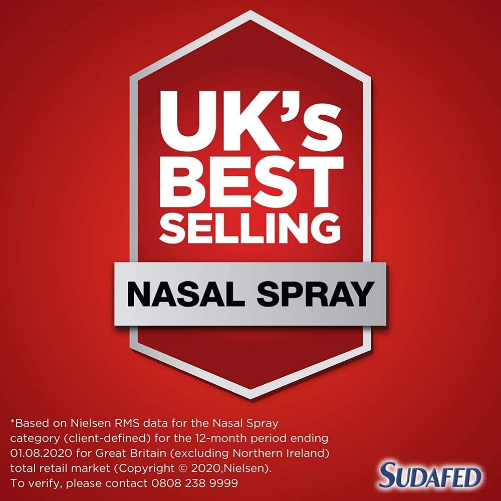 Sudafed Blocked Nose Nasal Spray - 15ml