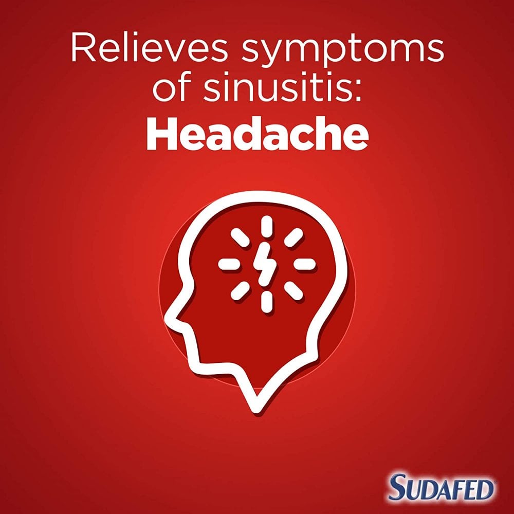 Sudafed Sinus Max Strength - 16 Capsules