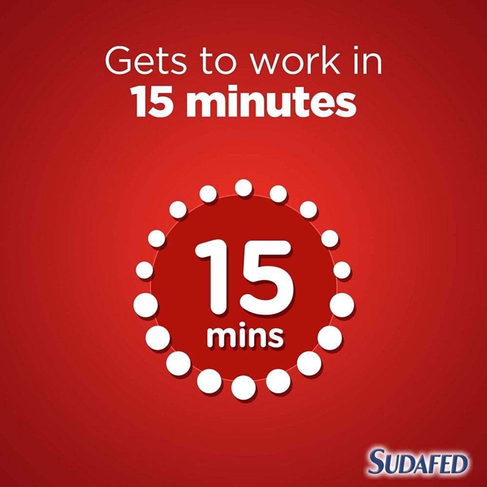 Sudafed Mucus Relief Triple Action Cold & Flu - 16 Tablets