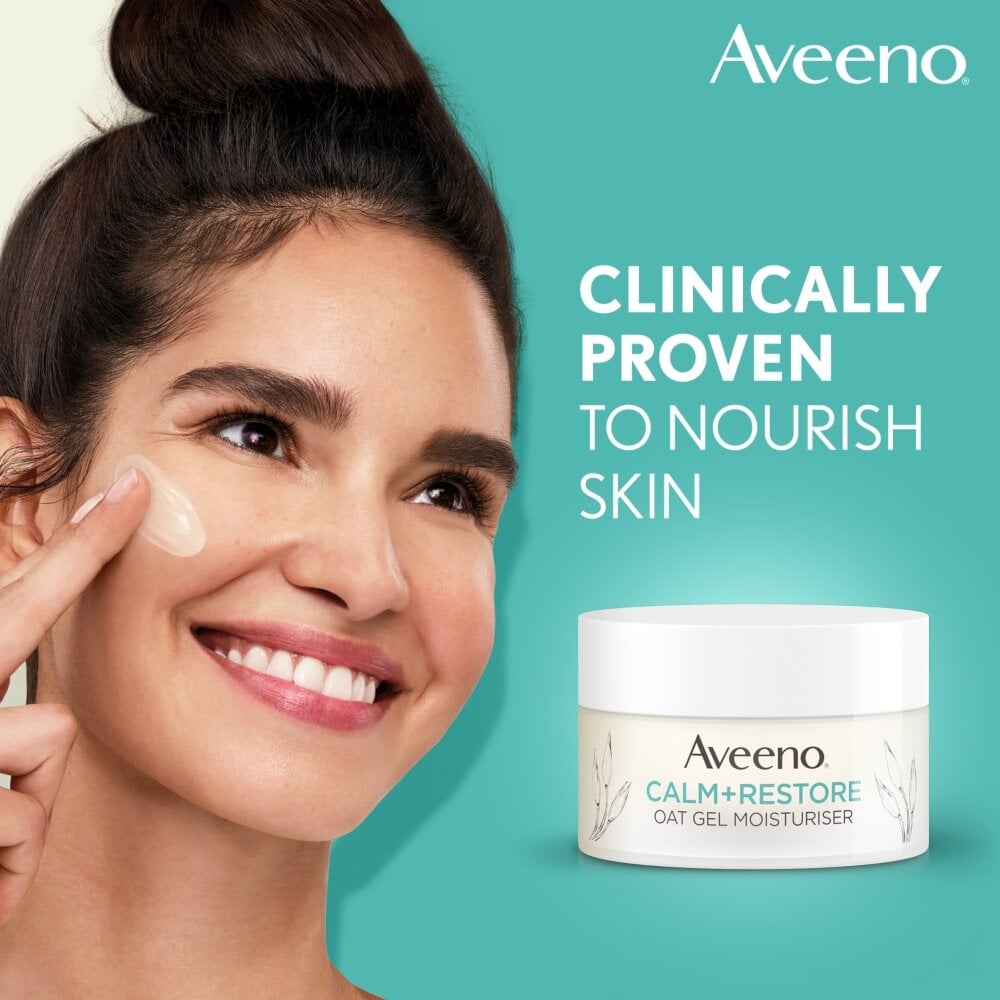 Aveeno Calm & Restore Oat Gel Moisturiser - 50ml