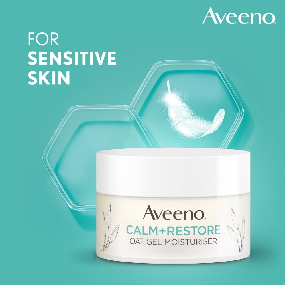Aveeno Calm & Restore Oat Gel Moisturiser - 50ml