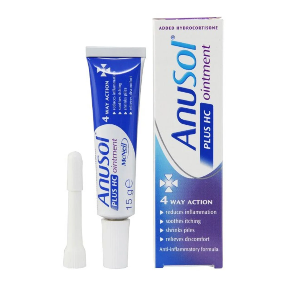 Anusol Plus HC Ointment - 15g