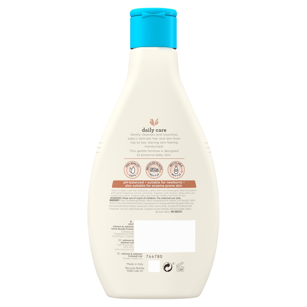 Aveeno Baby Daily Care Hair and Body Wash - 250ml