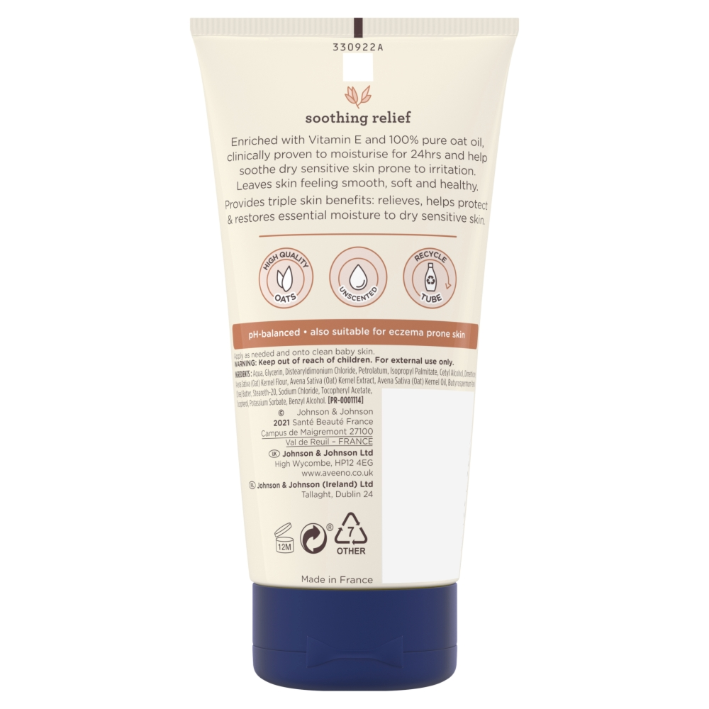 Aveeno Baby Soothing Relief Emollient Cream - 150ml