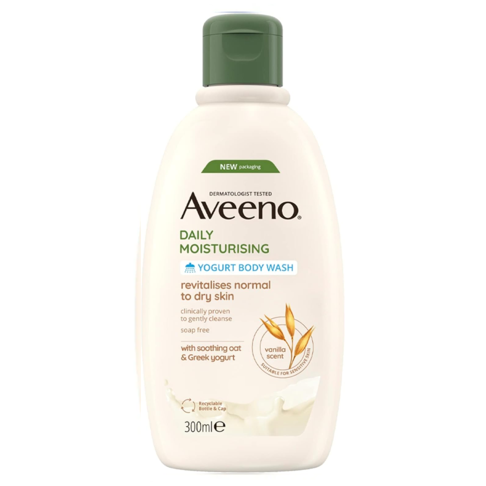 Aveeno Daily Moisturising Apricot and Honey Body Wash - 300ml