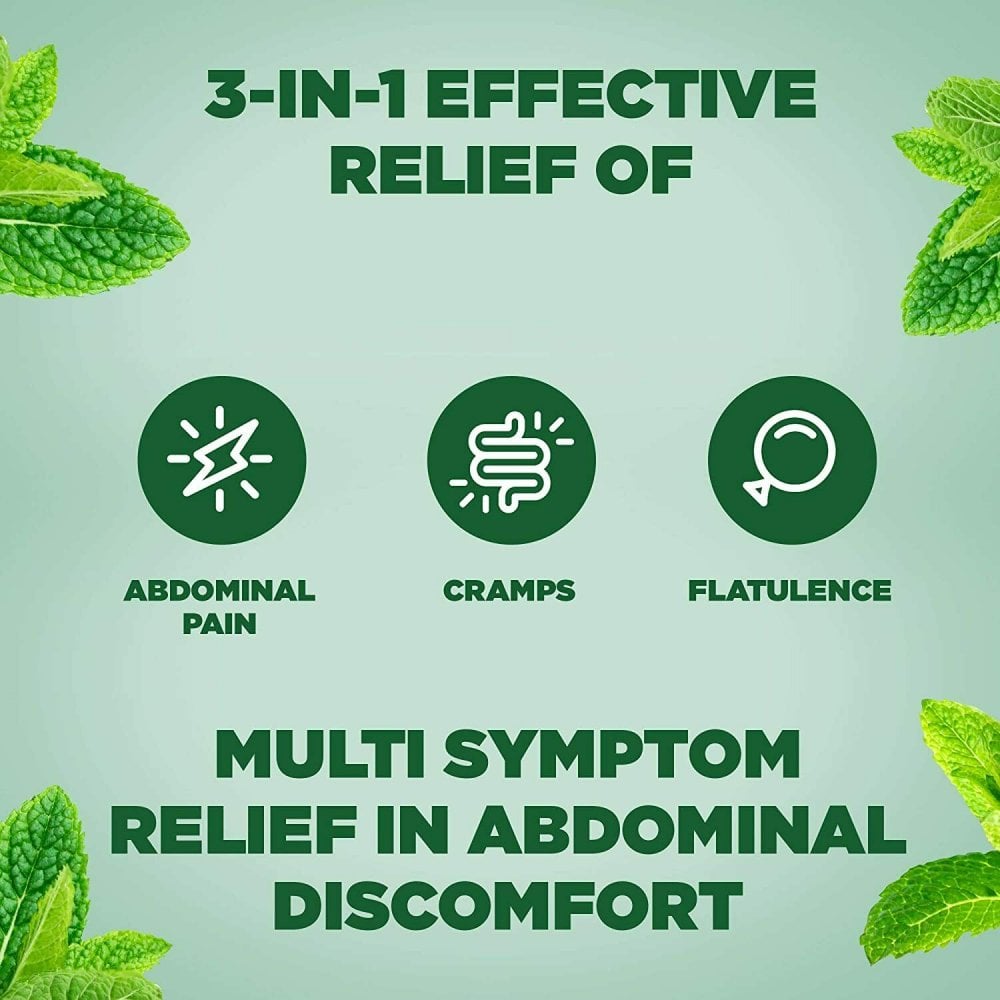 Buscomint Peppermint Oil 0.2ml Gastro-Resistant Soft - 24 Capsules