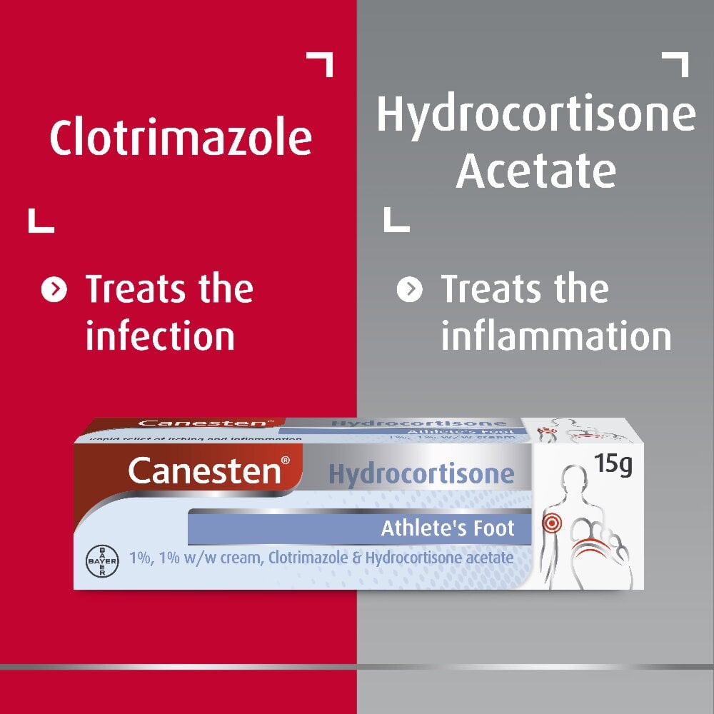 Canesten Hydrocortisone Cream - 15g