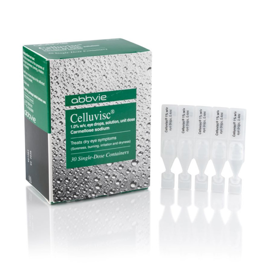 Celluvisc 1% Eye Drops - 30 Unit Dose