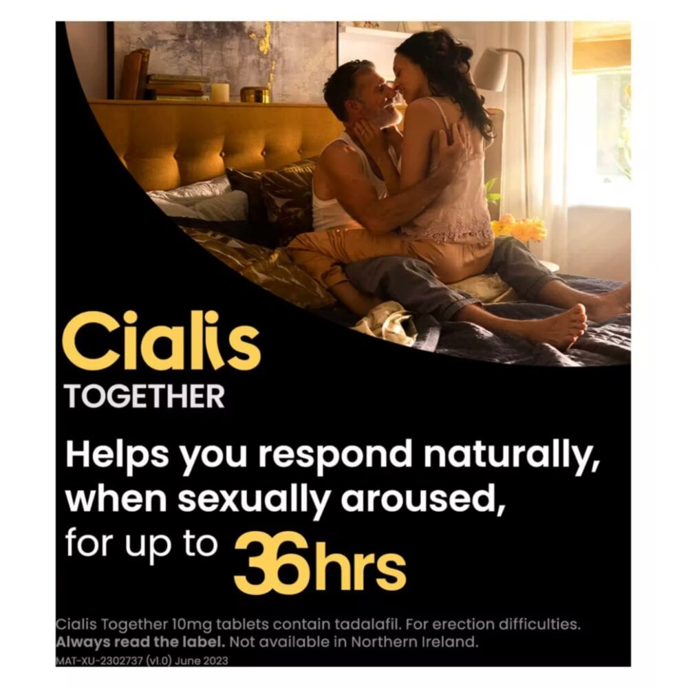 Cialis Together 10mg - 8 Tablets
