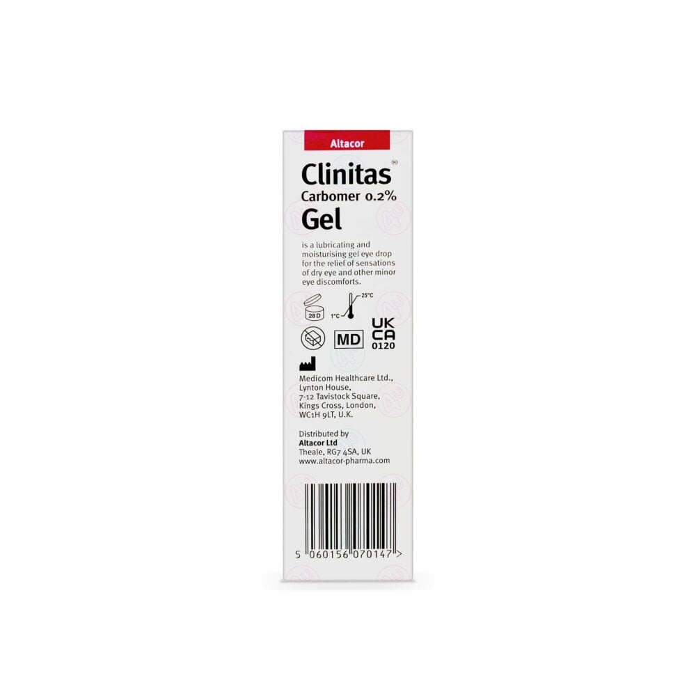 Clinitas Carbomer Gel 0.2% - 10g
