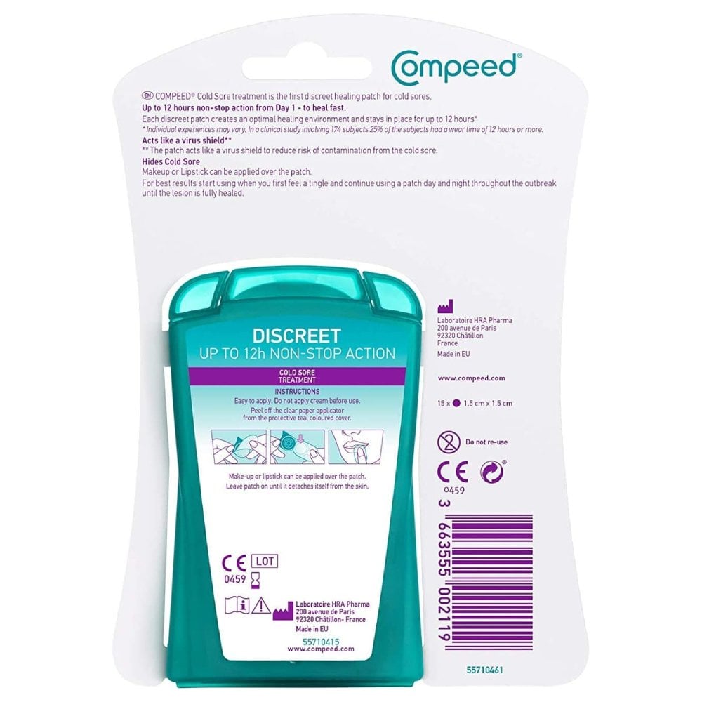 Compeed Cold Sore - 15 Patches