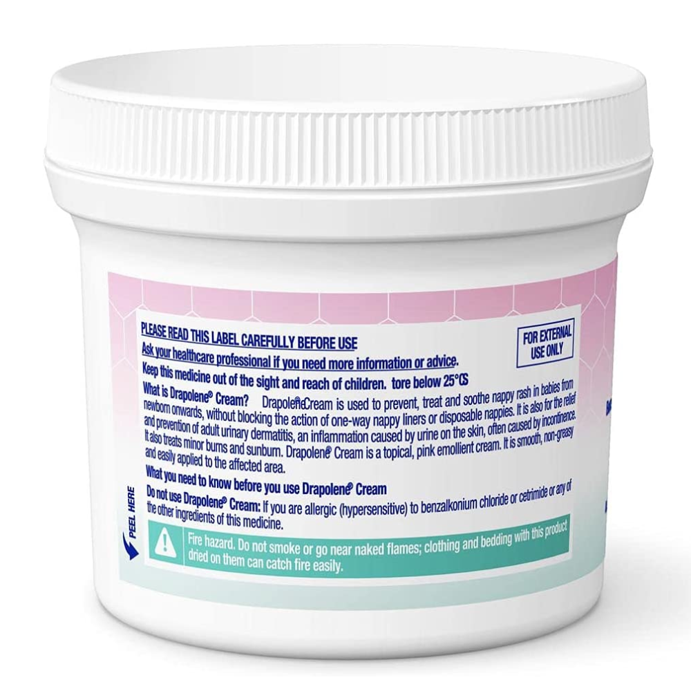 Drapolene Antiseptic Nappy Rash Cream - 350g