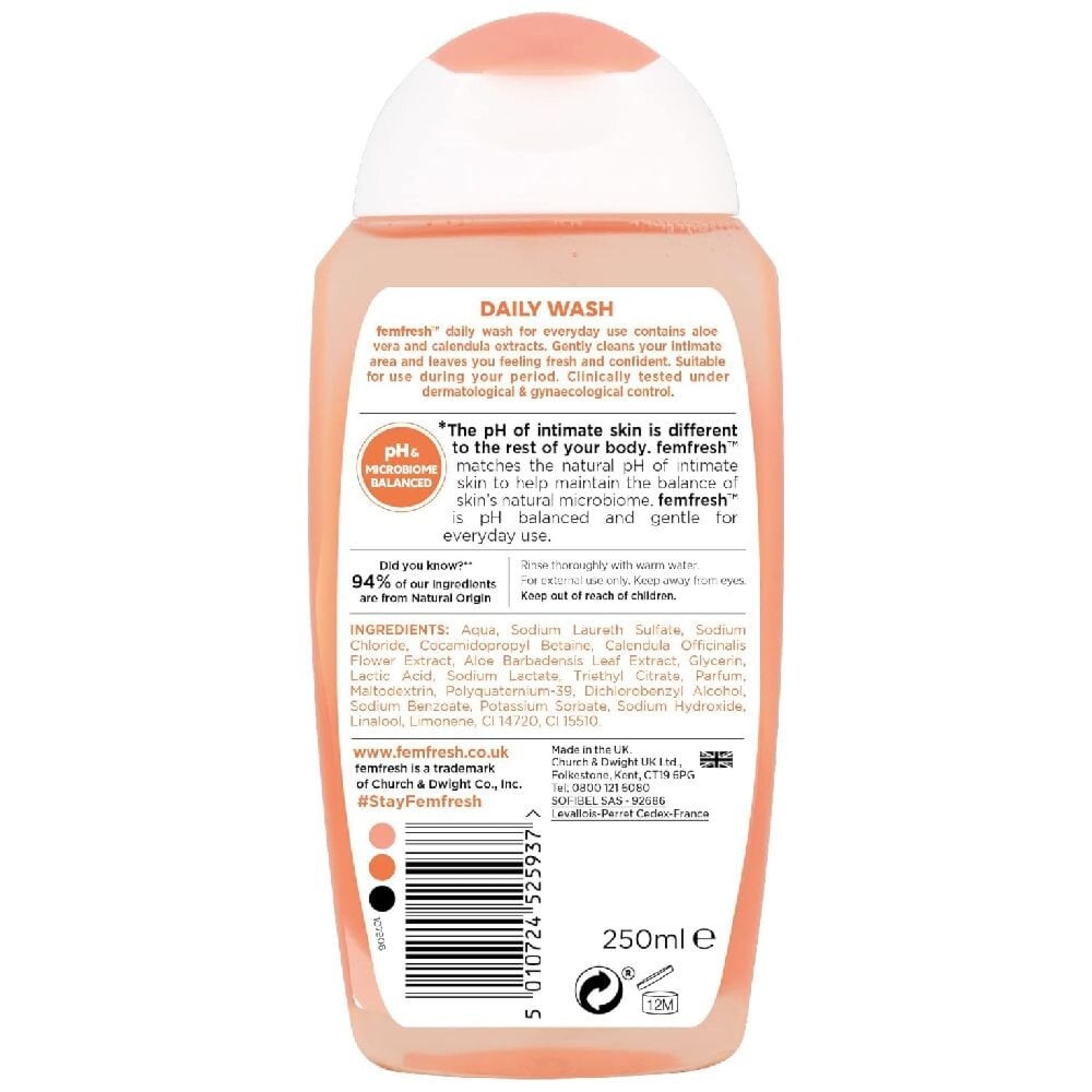 Femfresh Daily Intimate Hygiene Wash - 250ml