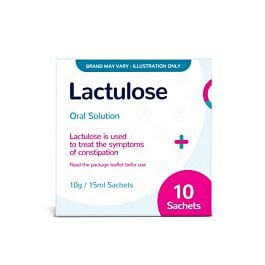 Lactulose 10g/15ml Oral Solution - 10 Sachets