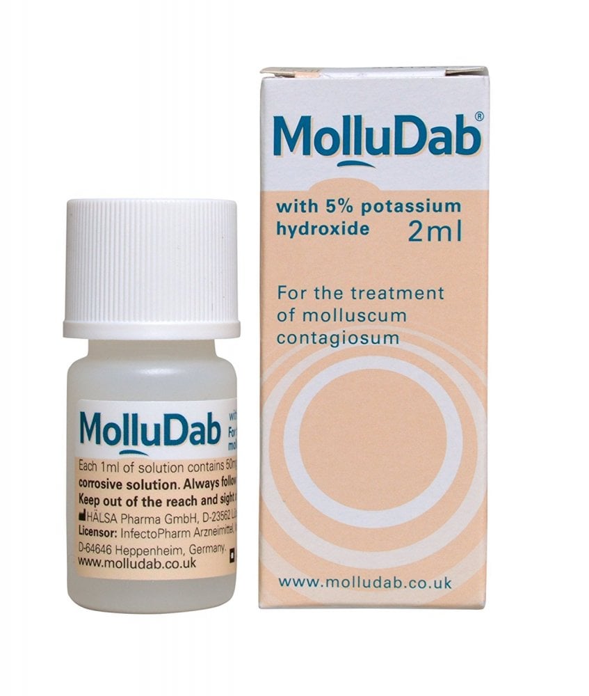 MolluDab Solution (5% Potassium Hydroxide) - 2ml