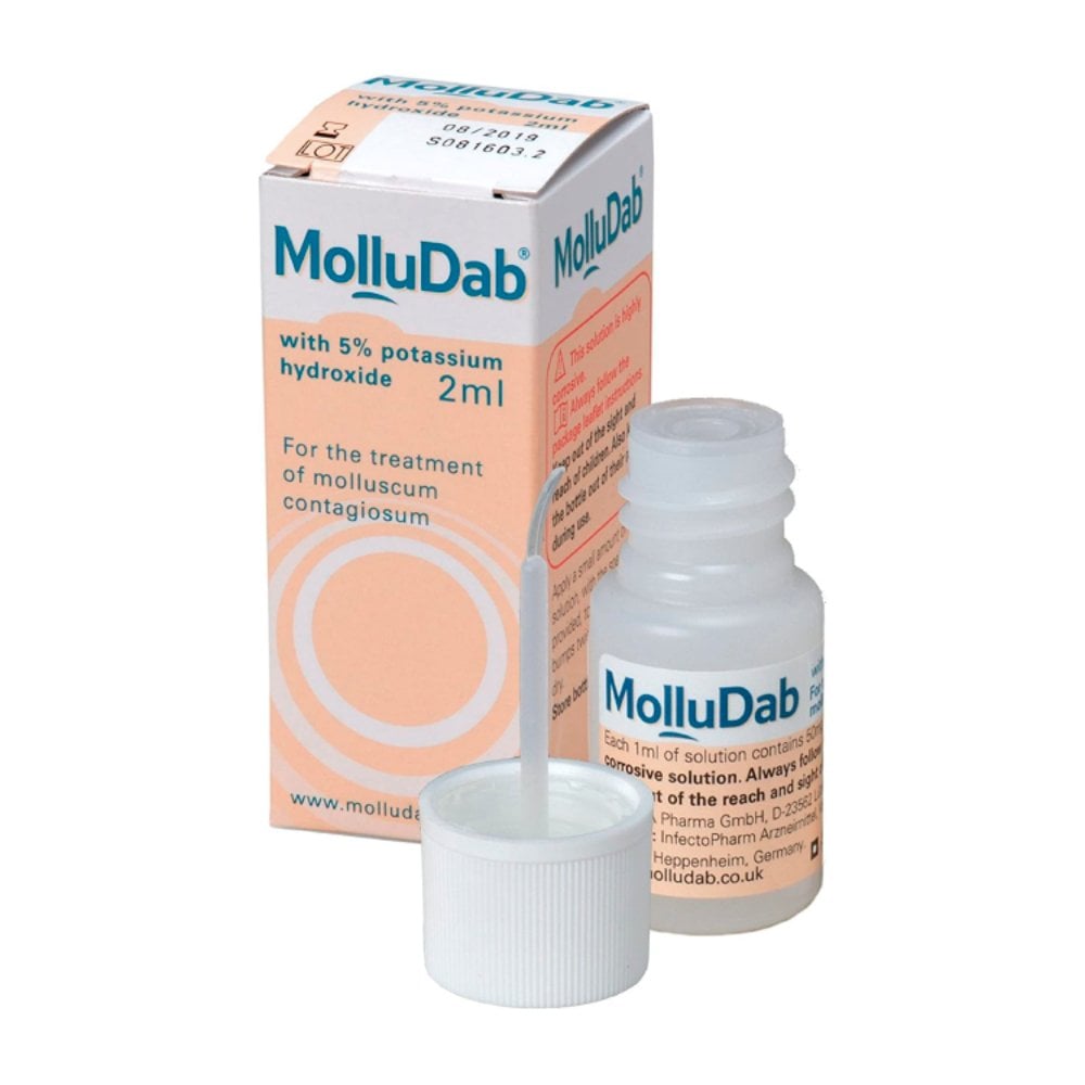 MolluDab Solution (5% Potassium Hydroxide) - 2ml