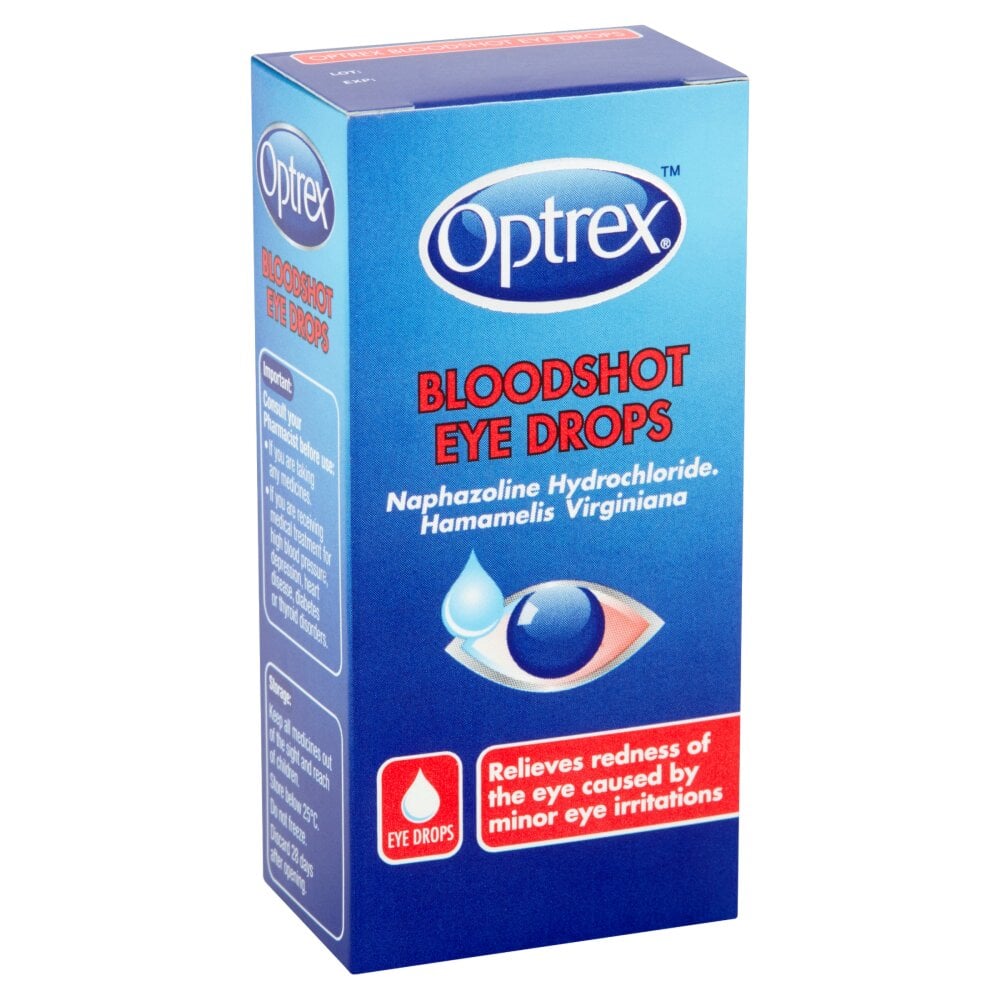 Optrex Bloodshot Eye Drops - 10ml - 3 Packs