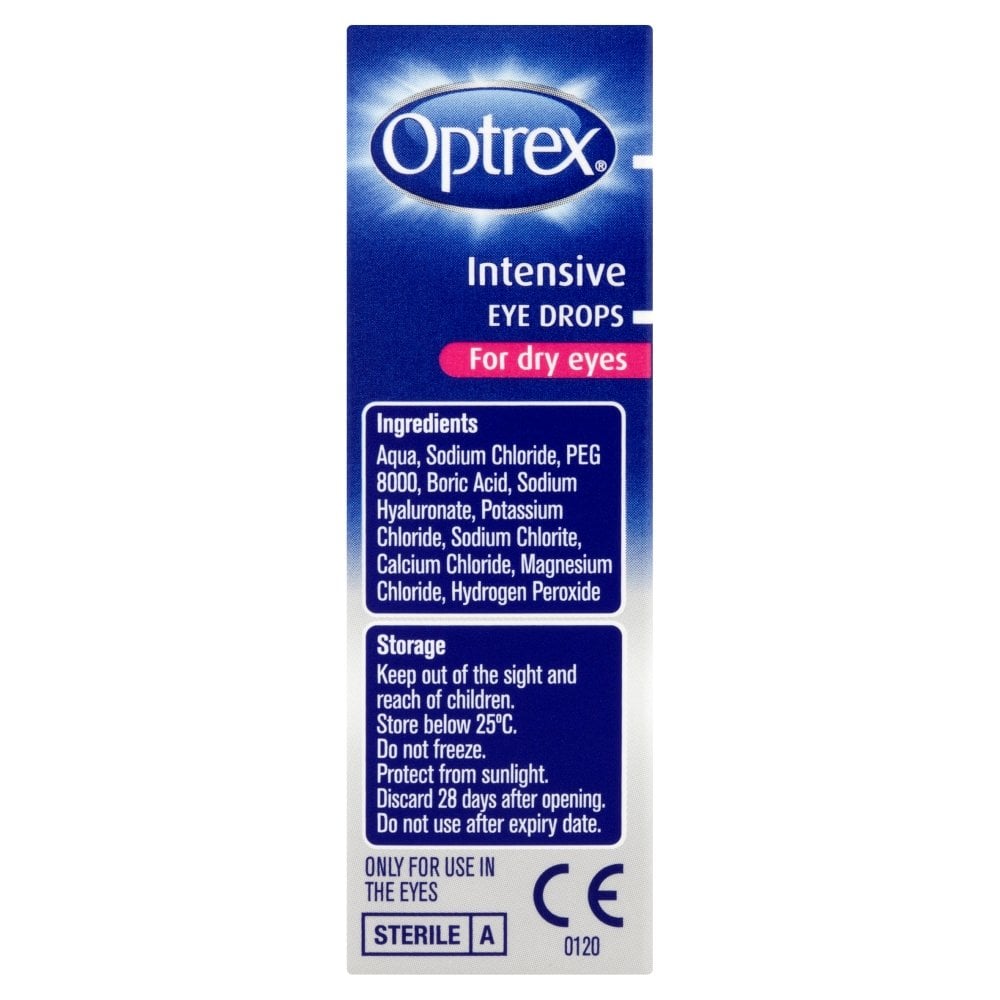 Optrex Intensive Eye Drops - 10ml