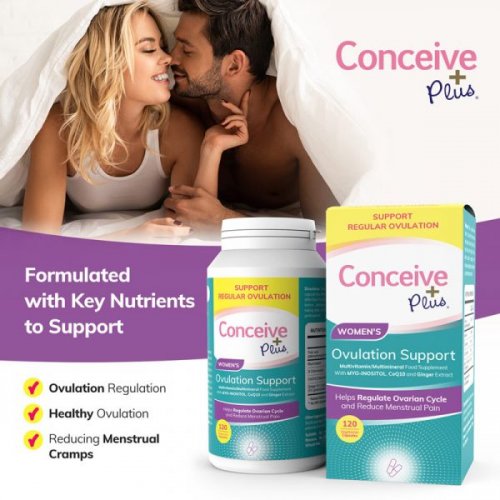 Conceive Plus Ovulation Support - 120 Capsules
