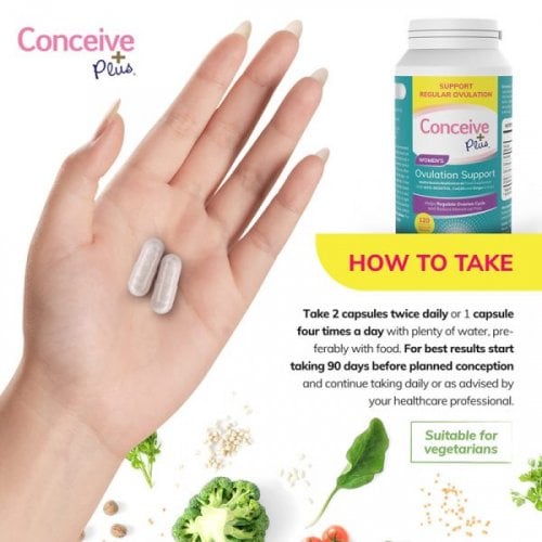 Conceive Plus Ovulation Support - 120 Capsules