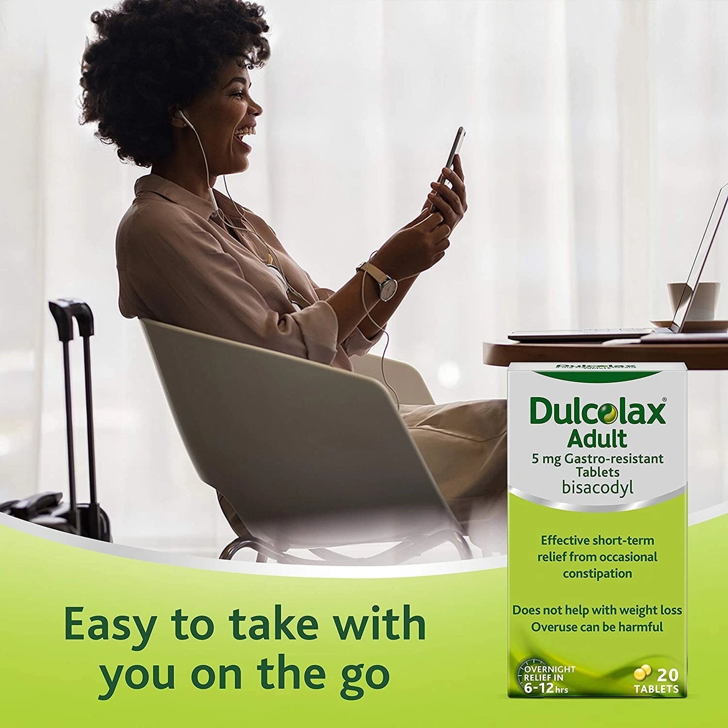 Dulcolax Laxative 5mg - 20 Tablets