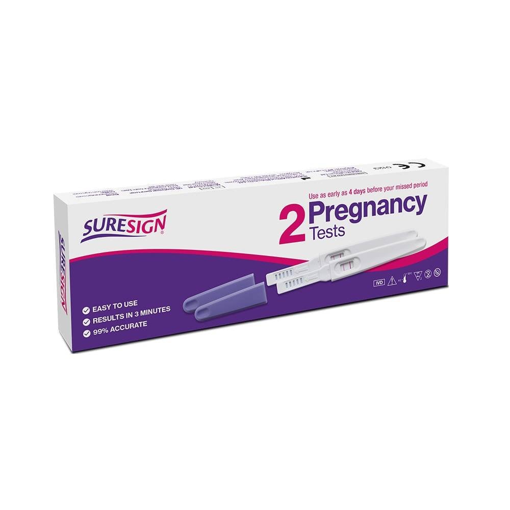 Suresign Pregnancy Tests - 2 Tests