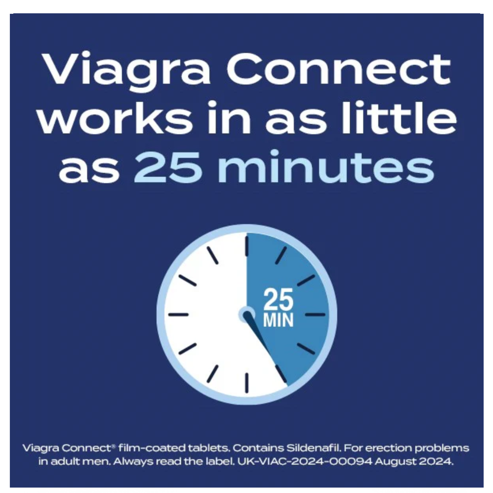 Viagra Connect 50mg - 24 Tablets