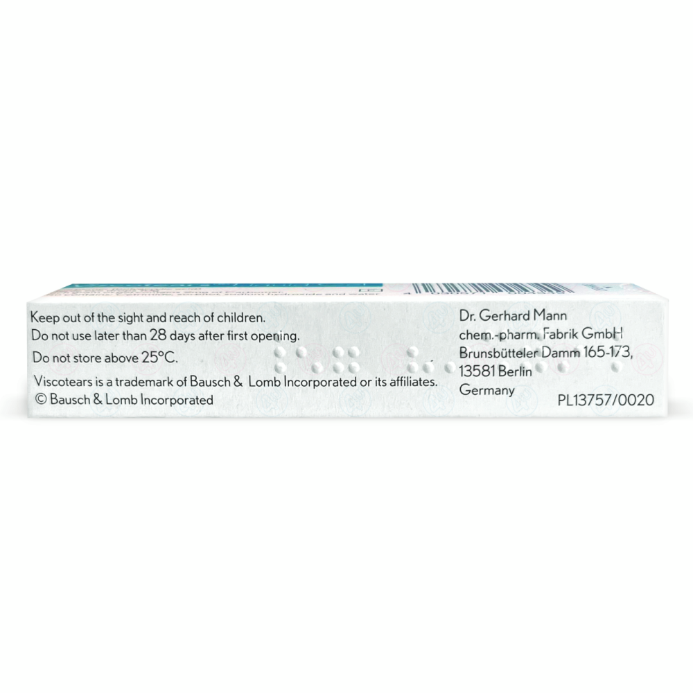 Viscotears Liquid Gel For Dry Eyes - 10g