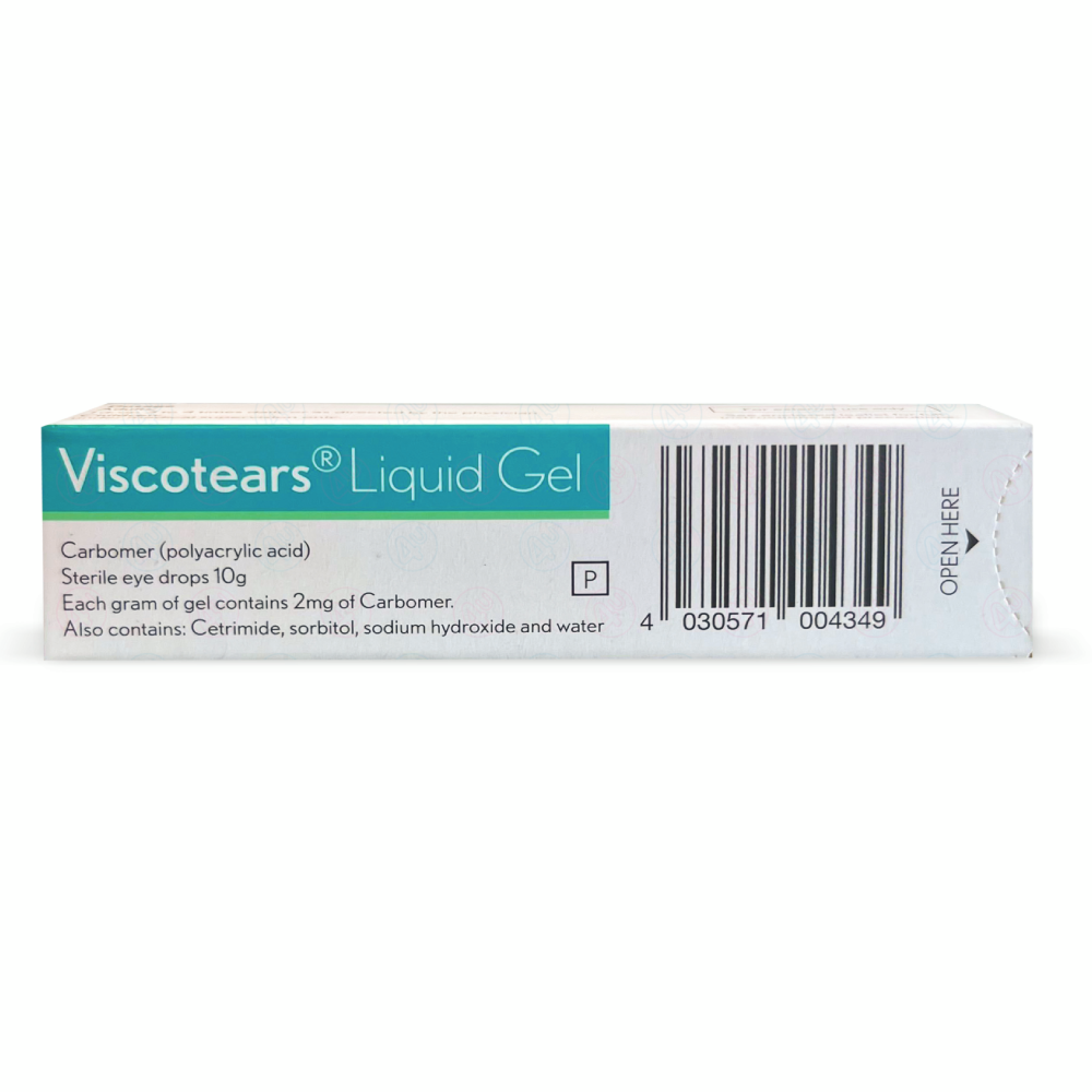 Viscotears Liquid Gel For Dry Eyes - 10g