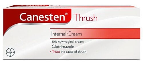 Canesten Thrush Internal Cream - 5g product image - Fusion Pharmacy UK